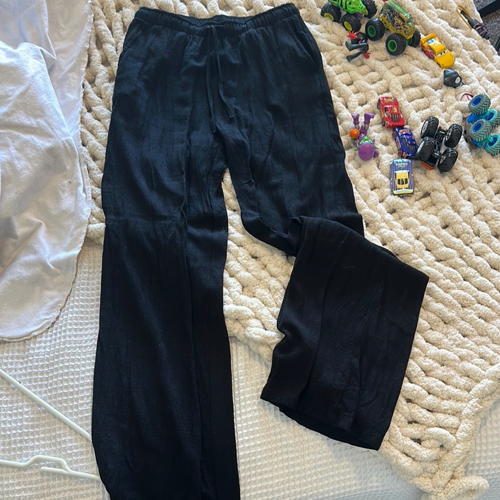 Stradivarius Black Women's Trousers